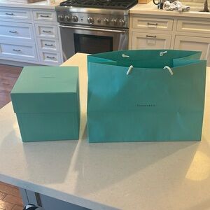 Tiffany & Co. gift box and bag